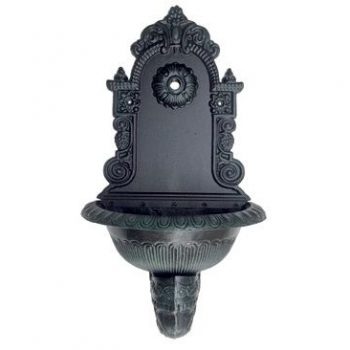 Fontana da parete in ghisa
